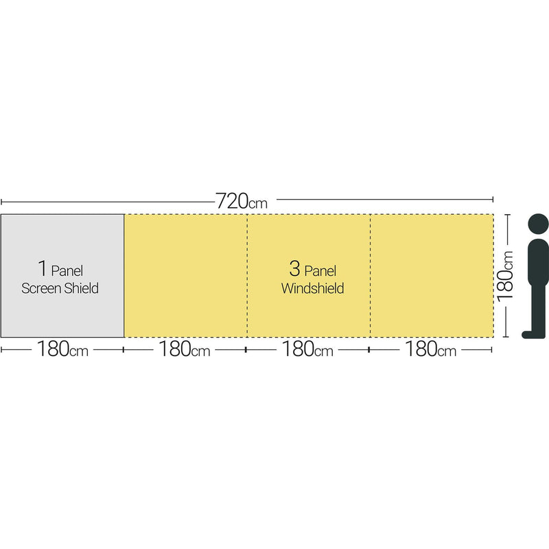 Screen Shield (1 panel) A5510 Quest - Dynamic Drive