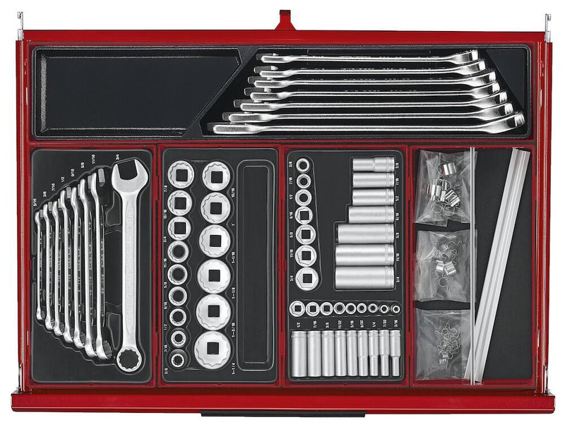 Teng Tools 26" PRO35™ stack tool kit 753 pieces red Town Tools - Dynamic Drive