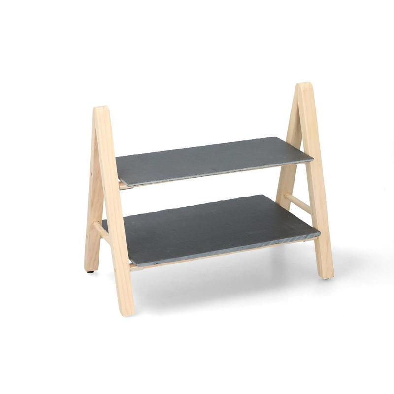 2 Tier Food Serving Tray Alpina - Dynamic Drive