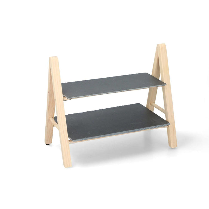 2 Tier Food Serving Tray Alpina - Dynamic Drive