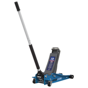 Sealey Trolley Jack 2.25 Tonne Low Profile Rocket Lift Blue 2001LEBL Sealey - Dynamic Drive
