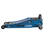 Sealey Trolley Jack 2.25 Tonne Low Profile Rocket Lift Blue 2001LEBL Sealey - Dynamic Drive
