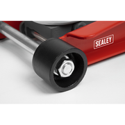 Sealey Trolley Jack 2.25 Tonne Low Profile Rocket Lift Red 2001LERE Sealey - Dynamic Drive