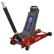 Sealey Trolley Jack 2.25 Tonne Low Profile Rocket Lift Red 2001LERE Sealey - Dynamic Drive