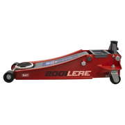 Sealey Trolley Jack 2.25 Tonne Low Profile Rocket Lift Red 2001LERE Sealey - Dynamic Drive
