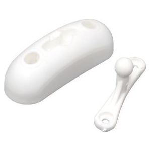 Door Retainer White Ball (10) X927641S UK Camping And Leisure - Dynamic Drive