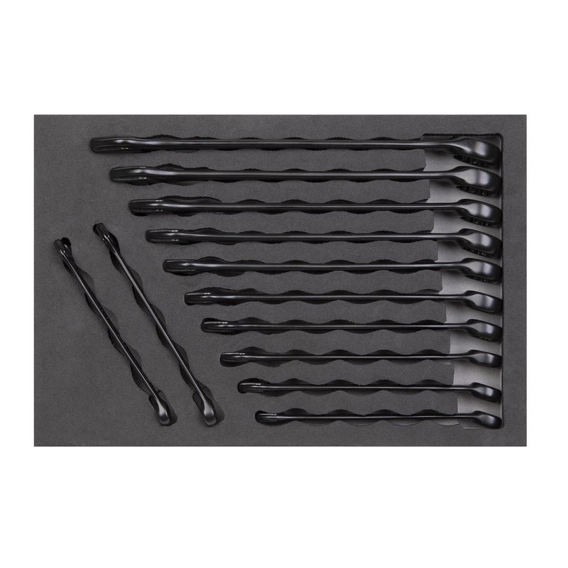 Sealey Combination Spanner Set 12pc Metric Black Series AK63263B Sealey - Dynamic Drive