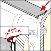 03477-01- RAIN GUARD M 30M Fiamma  - Dynamic Drive