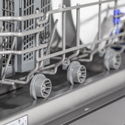 Baridi Slimline Freestanding Dishwasher 45cm Wide 10 Place Settings - Silver Baridi - Dynamic Drive