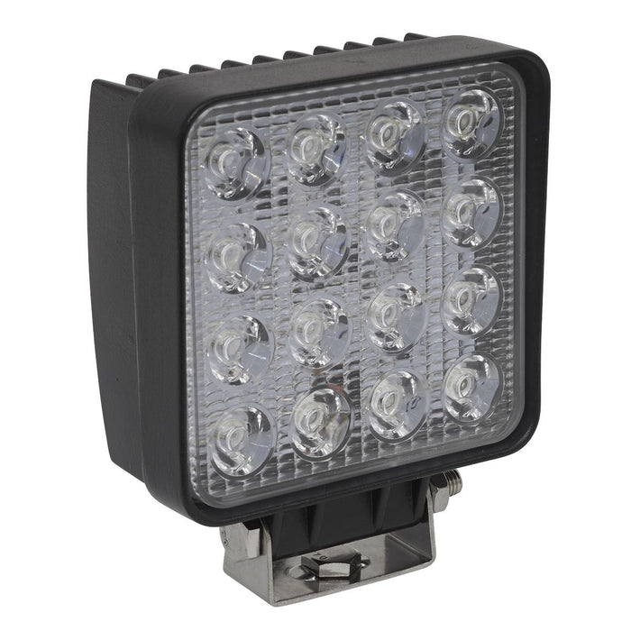 Sealey Square Worklight with Mounting Bracket 48W LED LED5S Sealey  - Dynamic Drive