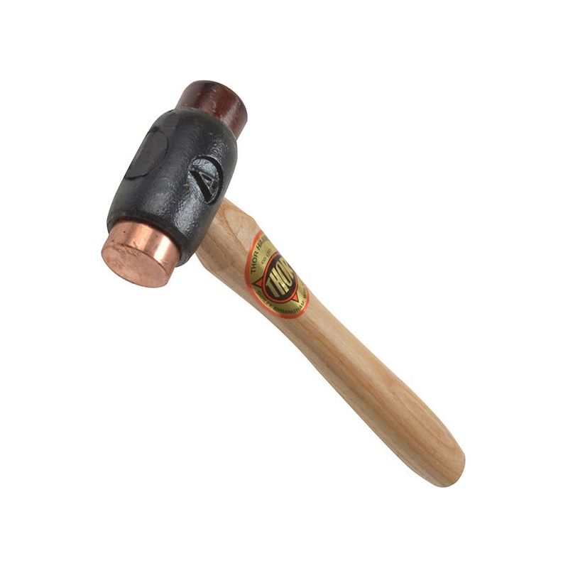 Thor 208 Copper / Hide Hammer Size A (25mm) 355g Thor - Dynamic Drive