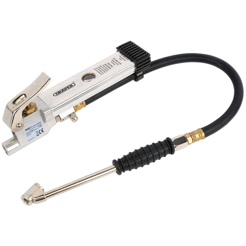 Draper Air Line Inflator with Twin Open Ended Push On Connector 36632 Draper - Dynamic Drive