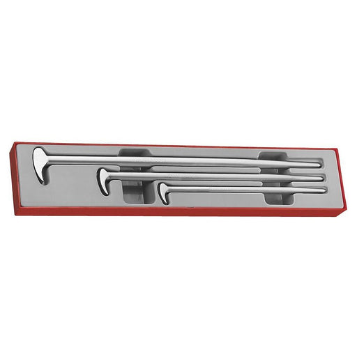 Teng Tools Pry Bar Set Roll/Heel TTX4 3 Pieces Teng Tools - Dynamic Drive