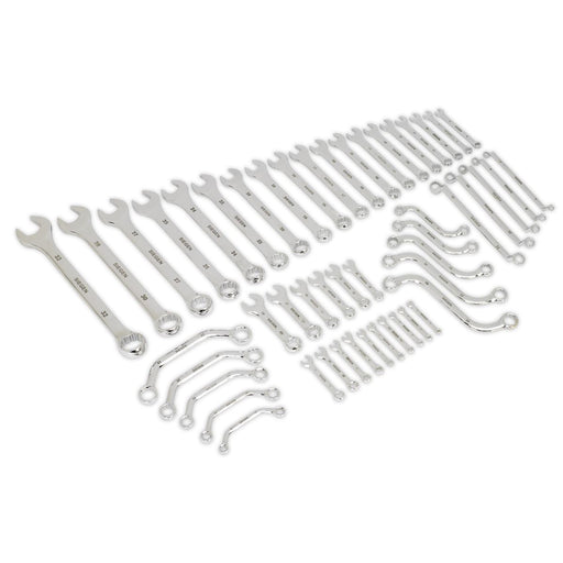 MULTIPURPOSE SPANNER SET 50PC METRIC Seigen by Sealey - Dynamic Drive