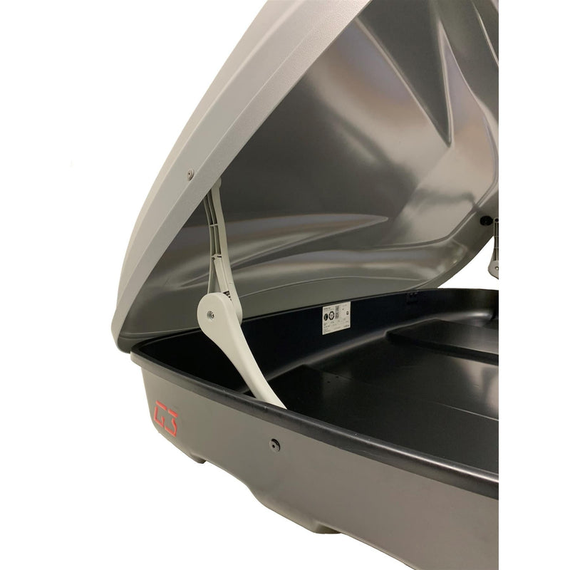G3 Krono Car Roof Box 320L Carrier Travel Storage Luggage Holder Grey G3  - Dynamic Drive