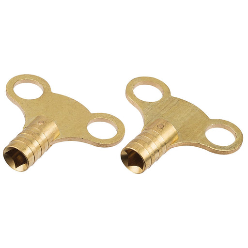 Draper Brass Radiator Key 43799 Draper - Dynamic Drive