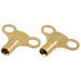 Draper Brass Radiator Key 43799 Draper - Dynamic Drive