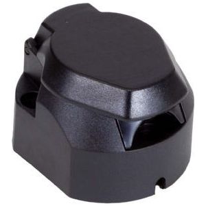 Vechline Power 7 Pin 12N Socket W/ Fog Light Cut Out QQ012025B Vechline - Dynamic Drive