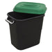 Sealey Refuse/Storage Bin 75L Green BM75G Sealey - Dynamic Drive