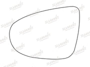 Summit Heated Base Plate With Standard Mirror Glass fits Golf / Touran LHS Summit - Dynamic Drive