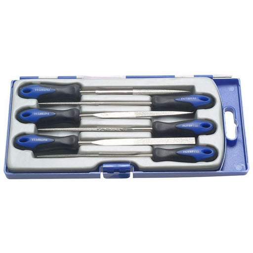 Faithfull Diamond Needle File Set 6 Piece Faithfull - Dynamic Drive