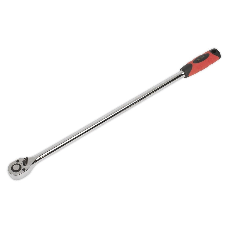 Sealey Ratchet Wrench Extra-Long 600mm 1/2"Sq Drive AK6695 Sealey - Dynamic Drive