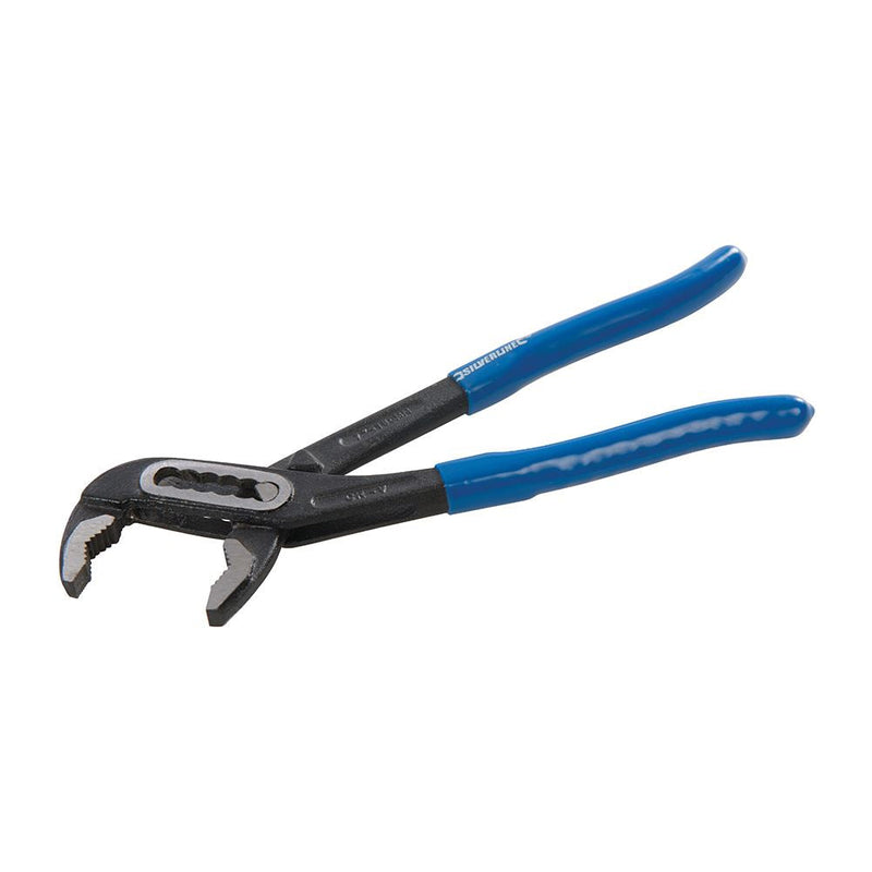 Silverline Slim Jaw Waterpump Pliers Length 180mm - Jaw 45mm Silverline - Dynamic Drive