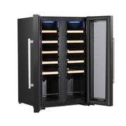 Baridi 24 Bottle Dual Zone Wine Fridge & Cooler DH97 Baridi - Dynamic Drive
