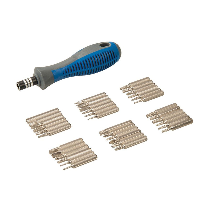 Silverline Precision Screwdriver Bit Set 37pce 37pce Silverline - Dynamic Drive