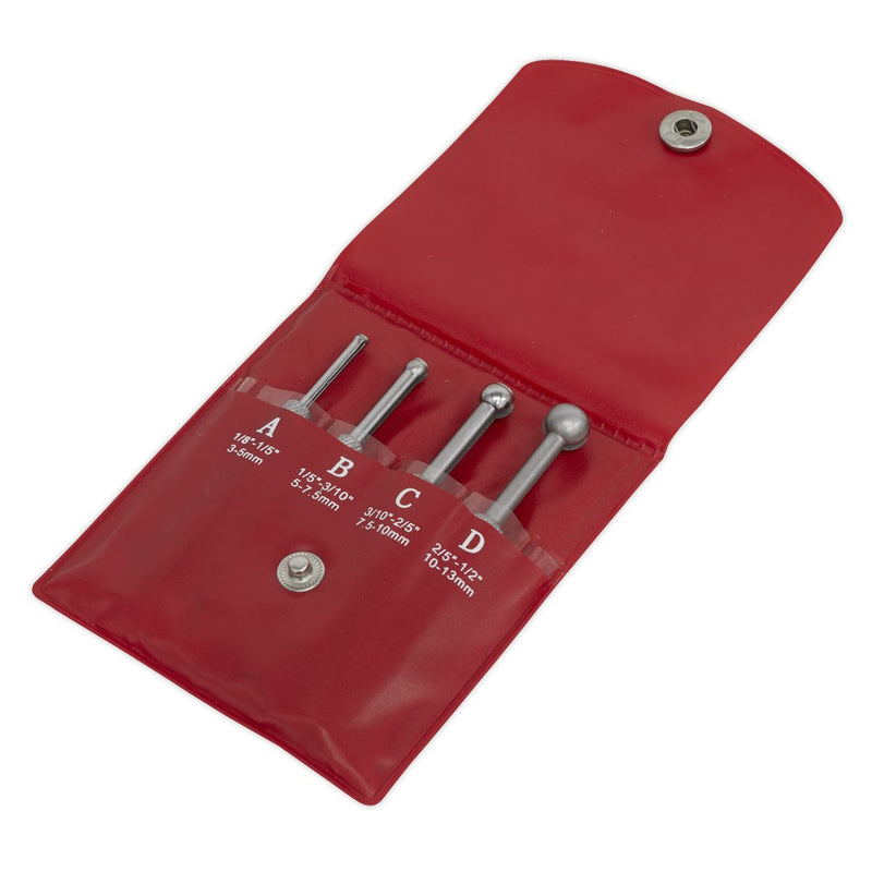Sealey Small Hole Gauge Set 4pc AK10116 Sealey - Dynamic Drive