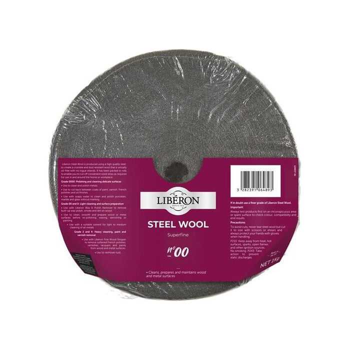 Liberon Steel Wool Grade 00 Super Fine 1kg Liberon - Dynamic Drive