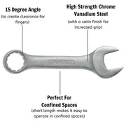 Teng Tools Stubby Combination Spanner Metric 16mm Teng Tools - Dynamic Drive