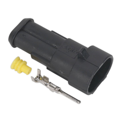 Sealey Superseal Male Connector 2-Way Pack of 5 SSC2M Sealey - Dynamic Drive