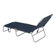 Bo-Camp Sun Lounger 5 Positions Blue Bo-Camp - Dynamic Drive