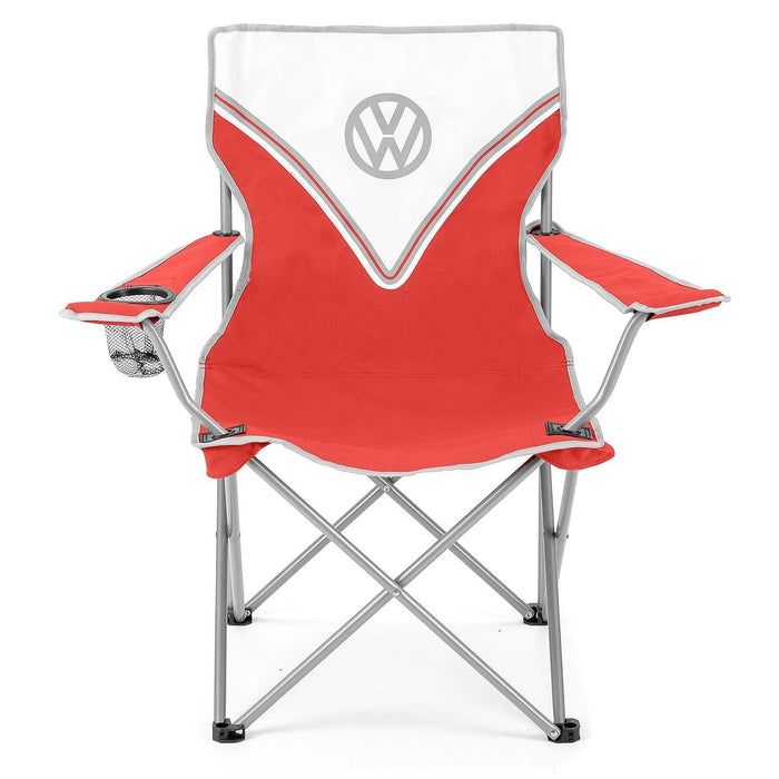 Vw Folding Camping Chair Red OL0197 Board Masters - Dynamic Drive