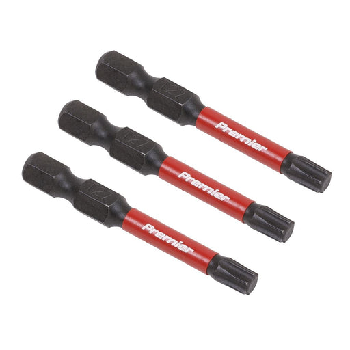 Sealey TRX-Star* T27 Impact Power Tool Bits 50mm 3pc AK8244 Sealey - Dynamic Drive