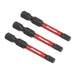 Sealey TRX-Star* T27 Impact Power Tool Bits 50mm 3pc AK8244 Sealey - Dynamic Drive