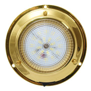 AAA 12V Brass Dome Light Natural White LED 106mm 3" Dome AAA - Dynamic Drive