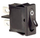 W4 250V Slimline Single Pole Rocker Switch On/Off Black 37205 W4 - Dynamic Drive