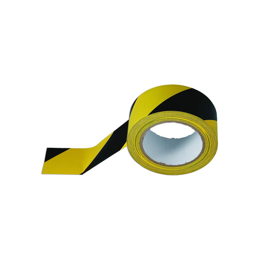 Connect Black & Yellow Barrier Tape 50mm x 33m Adhesive 1pc 35366 Tool Connection - Dynamic Drive
