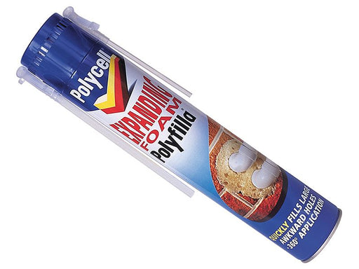 Polycell Expanding Foam Polyfilla 825ml Polycell - Dynamic Drive