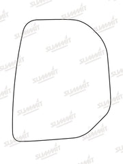 Summit Stick-On Commercial Mirror Glass fits Citroen Berlingo, Peugeot Partner RHS Summit - Dynamic Drive