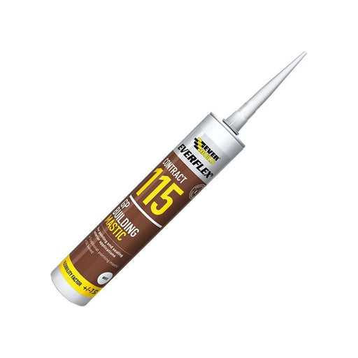 Everbuild Sika Everflex® 115 General Purpose Building Mastic Brown 285ml Everbuild Sika - Dynamic Drive