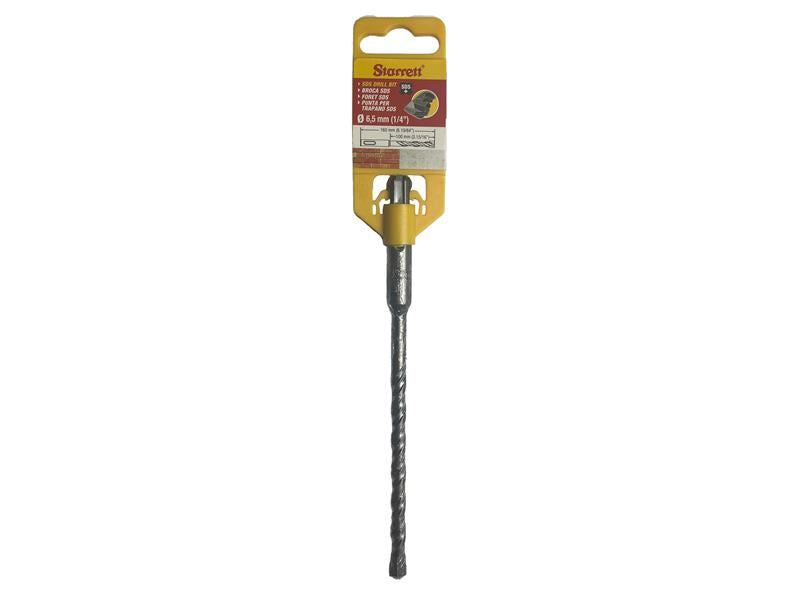 Starrett SDS Plus 2 Point Drill Bit 6.5 x 160mm Starrett - Dynamic Drive
