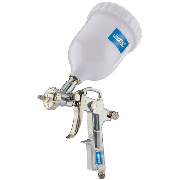 Draper Gravity Feed Air Spray Gun, 500ml 92971 Draper - Dynamic Drive