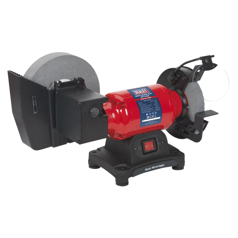 Sealey Bench Grinder Wet & Dry200/150mm 250W/230V SM521 Sealey - Dynamic Drive