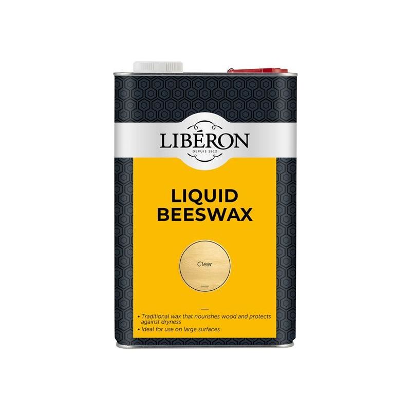 Liberon Liquid Beeswax Clear 5 litre Liberon - Dynamic Drive