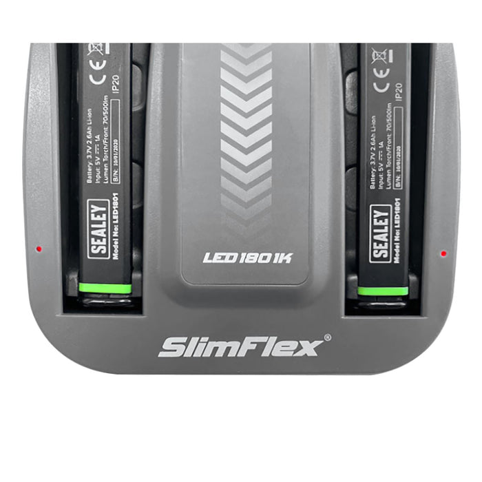 Sealey Rechargeable Floodlight/Inspection Light Docking Station Kit LED1801K Sealey - Dynamic Drive