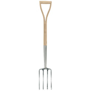 Draper Heritage Stainless Steel Border Fork with Ash Handle 99011 Draper - Dynamic Drive