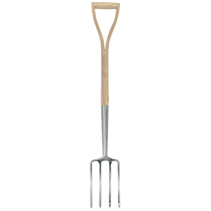 Draper Heritage Stainless Steel Border Fork with Ash Handle 99011 Draper - Dynamic Drive